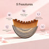 Contour Facial Brush Manual Lymphatic Drainage Massager Durable Soft Bristles Ergonomic Facial Cleansing Brush for Shaping